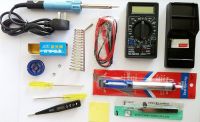 ELECTRONICS TECH KIT SOLDERING IRON 40W DIGITAL MULTIMETER PACK